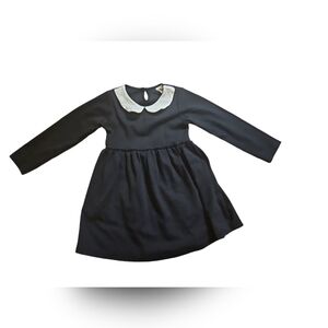 Metallimonsters Handmade Wednesday collared dress size 5/6 for kids